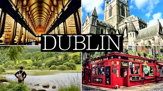 NEW! 3 Days in DUBLIN 2024 Travel Vlog | Trinity College, Guinness Tasting, Irish Music, Countryside