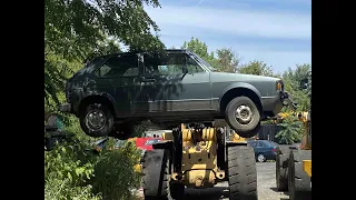 VW RABBIT RESCUE! In an old Junkyard for almost 20 years!!