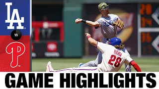 Dodgers vs. Phillies Game Highlights (5/22/22) | MLB Highlights