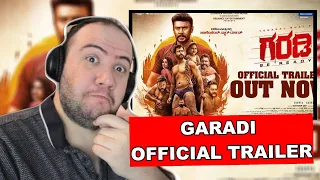 Garadi - Official Trailer | Soorya | Yogaraj Bhat | Darshan DBOSS | PRODUCER REACTS KANNADA 🇮🇳