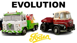 Evolution of Foden Trucks - Models by year of manufacture