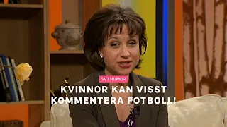 Kvinnor kan kommentera fotboll - Morgonsoffan