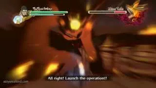 Naruto Storm 3 Full Burst - 3rd Hokage vs Kyuubi (Japanese) [PC MAX SETTINGS]