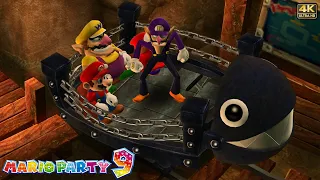 Magma Mine Mario vs Waluigi vs Wario vs Shy Guy - Mario Party 9 | Very Hard CPU | AlexGamingTV