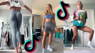 Fitness girls Shuffle TikTok Dance Compilation 2022 🍫 Part 19