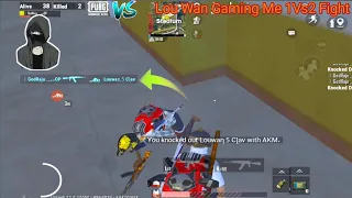 😱I Killed Lou Wan Gaming 1vs1 INTENSE FIGHT🔥1v4 Raju Yt | PUBG MOBILE LITE