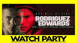 🔴Jesse Rodriguez vs. Sunny Edwards | Morrell-Agebko | LIVE Watch Party Round by Round Commentary