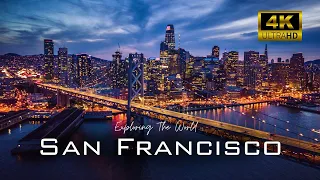 San Francisco, California, USA in 4k 60fps by drone