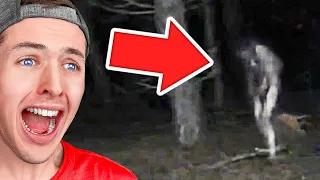 TOP 5 Scariest HAUNTED Woods Encounters Caught On Camera