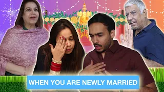 When you are newly married ⎜Super Sindhi