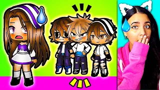 😬 3 BROTHERS & 1 SISTER 😅 Gacha Life Mini Movie Love Story Reaction