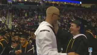 Soldiers Coming Home - Serviceman surprises his daughter during graduation