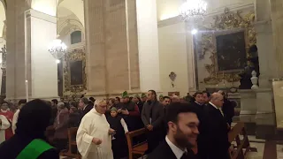 Catania Celebrazione  Eucaristica delle Reliquie di Santa Lucia sulla tomba di Sant' Agata