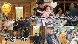 ✨️🕊CONFIRMACIÓN DE BAYRON 🙏 | UN DÍA MUY ESPECIAL 💖😇 | FAMILIA VARELA 💕