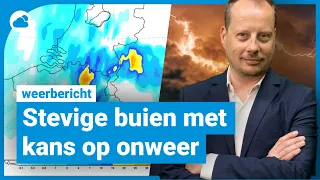 Weerbericht: opnieuw kans op onweersbuien!