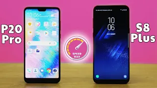 Huawei P20 Pro vs Samsung Galaxy S8 Plus Speed Test! (WOW)😱