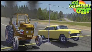 SWAP V8 TO TRACTOR! - My Summer Car
