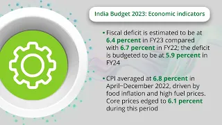 Deloitte on Budget: Economic indicators