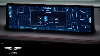 Navigation – Map View | Genesis GV70 | How-To | Genesis USA