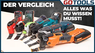 🔥 Der große 18V Multitool Test mit Bosch Makita Fein Milwaukee Metabo Festool | inkl. Verlosung