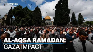 First Ramadan Friday prayers held at Al-Aqsa Mosque