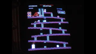 Donkey Kong 999,800pts (Arcade) Feb. 11 2012