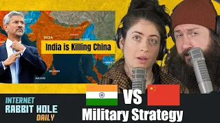 How India is TRAPPING China with its Military STRATEGY? | irh daily REACTIONS!