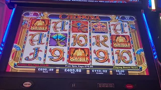 Cleopatra 90 spin max bet bonus!