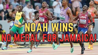 Noah Lyles Wins The Mens 100m @ Budapest | Jamaica Wins No Medal!