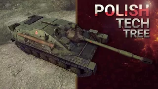 WORLD OF TANKS POLISH TECH TREE! 😲