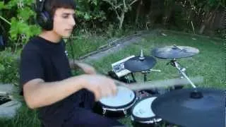 Dave Weckl Replacement - Sam drumming - improvisation