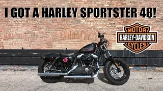 What it’s like to buy a Harley Davidson Sportster 48 Motorcycle