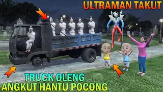 UPlN IPlN BERTEMU PENAMPAKAN TRUCK OLENG BERHANTU, ULTRAM4N TAKUT