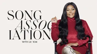 Lil' Kim Raps The Notorious B.I.G., Cardi B, and Sings Cher in a Game of Song Association | ELLE