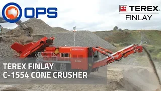 Terex Finlay C-1554 Cone Crusher | OPS Screening & Crushing