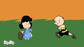 kick The ball Charlie brown