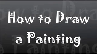 #37 How to draw a Painting | ART Activity | Painting | For Kids |