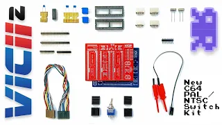 Finally a PAL/NTSC Switcher for Commodore 64: The VIC-II²