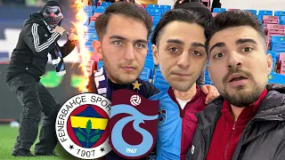 TARAFTAR SAHAYA İNDİ SAHA KARIŞTI TÜM GÖRÜNTÜLER | Trabzonspor 2-3 Fenerbahçe