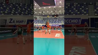 Подача в прыжке 🏐🔥@vclipetsk9591  #волейбол