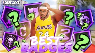 WHAT ARE THE BEST BADGES IN 2K24 ARCADE EDITION?