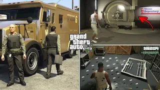How to get inside The Golden Bank Vault and get unlimited money in GTA 5! (Golden Money Truck)