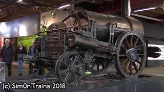 Original 1829 Stephenson Rocket on display at MOSI (7th October 2018)