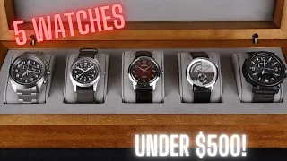 5 Awesome Watches Under $500!