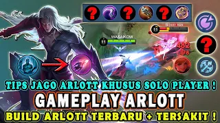 CARA MAIN ARLOTT TERBARU❗BUILD EMBLEM DAN ITEM ARLOTT TERSAKIT❗GAMEPLAY ARLOTT-MOBILE LEGENDS #mlbb