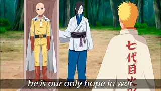 Saitama Gets Revived In Naruto To Help In War Against Otsutsuki God