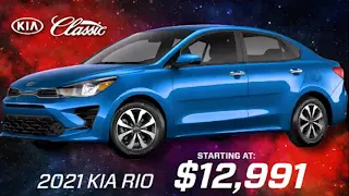 2021 Kia Rio's Starting at $12,991!