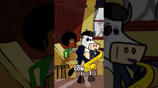 What is Jazz Cow?!? #youtube #video #shortsfeed #shortsvideo #shorts #animation #cartoon #podcast