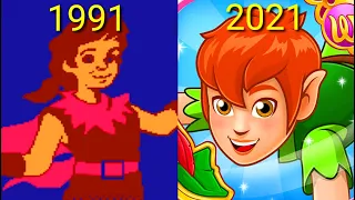 Evolution of Peter Pan in Games 1991~2021