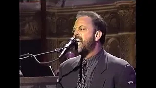 Billy Joel performs "NO MANS LAND" LETTERMAN 1993—Audio Synced